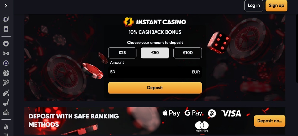 Instant casino